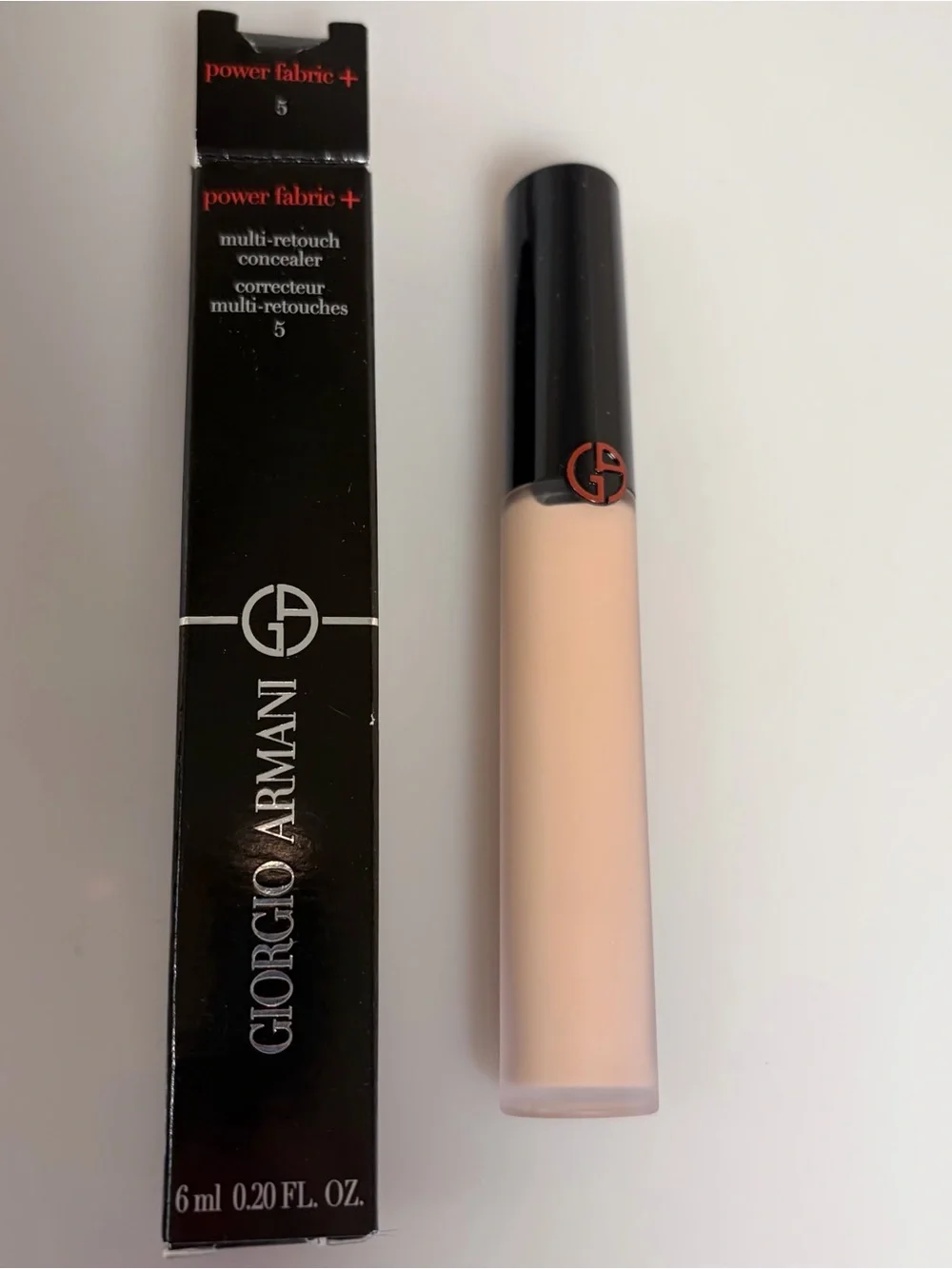 Giorgio Armani Power Fabric+Concealer — shade 5